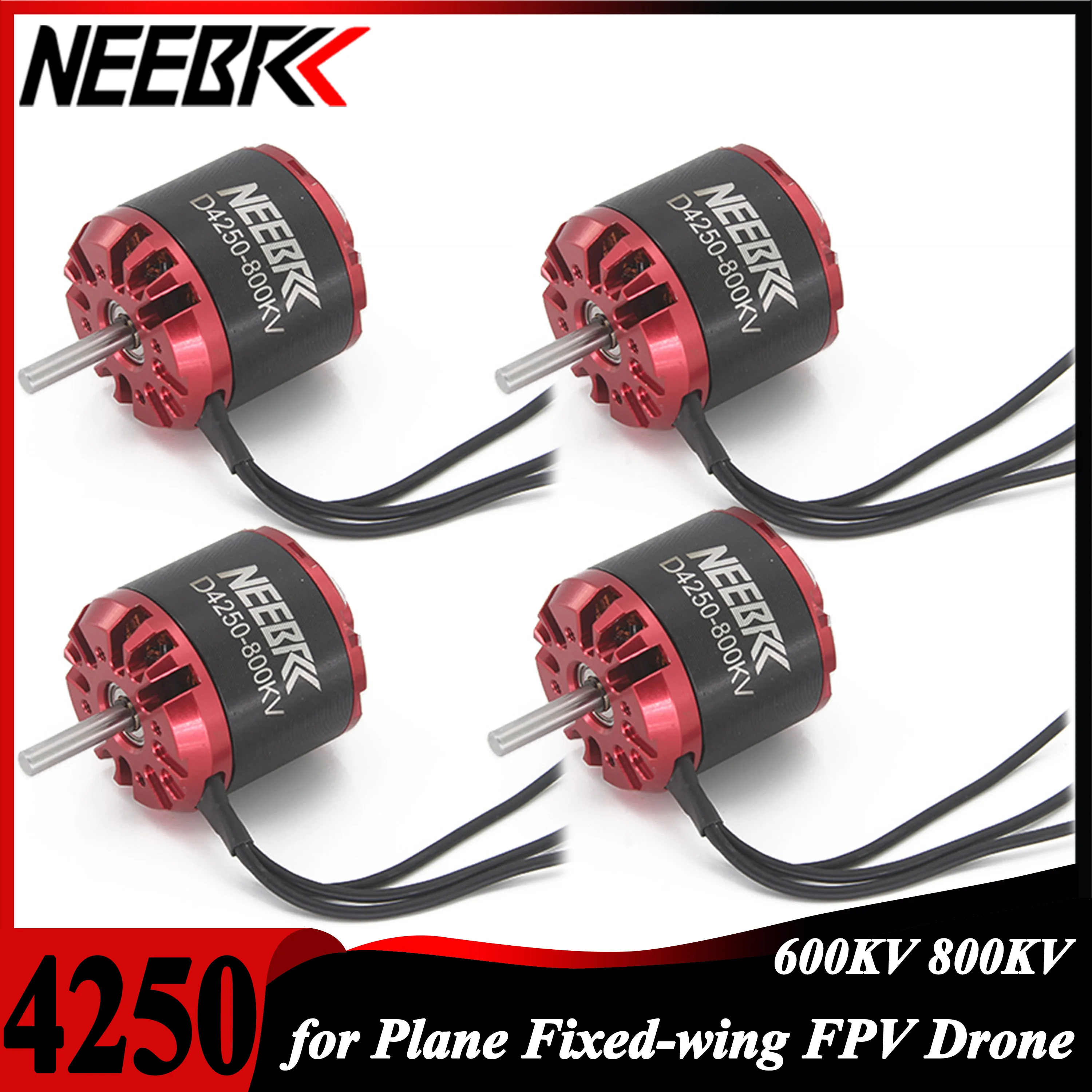 Fpv Drone Esc - 1/2/4 pces neebrc 4250 outrunner motor