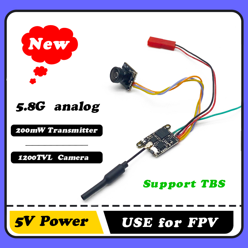Fpv Drone Frame - SLONWAKE 5.8G 1200TVL FPV Câmera VTX