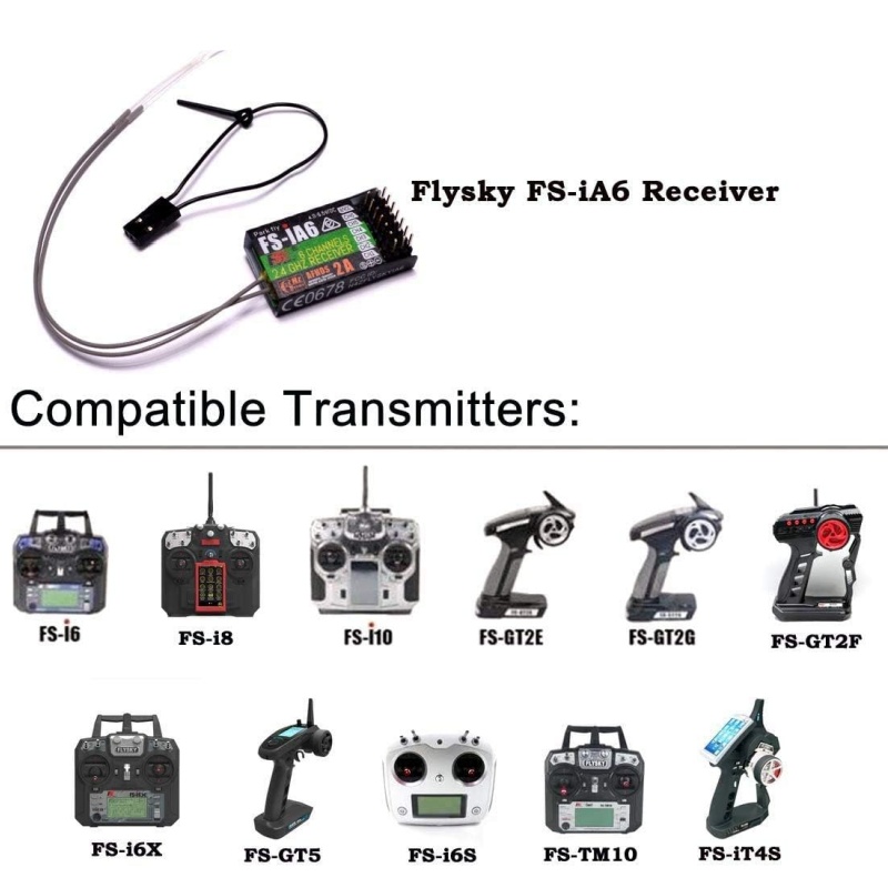 Flysky FS-IA6 Receptor 6CH Ant - Fpv Drone Battery avaliação e preço