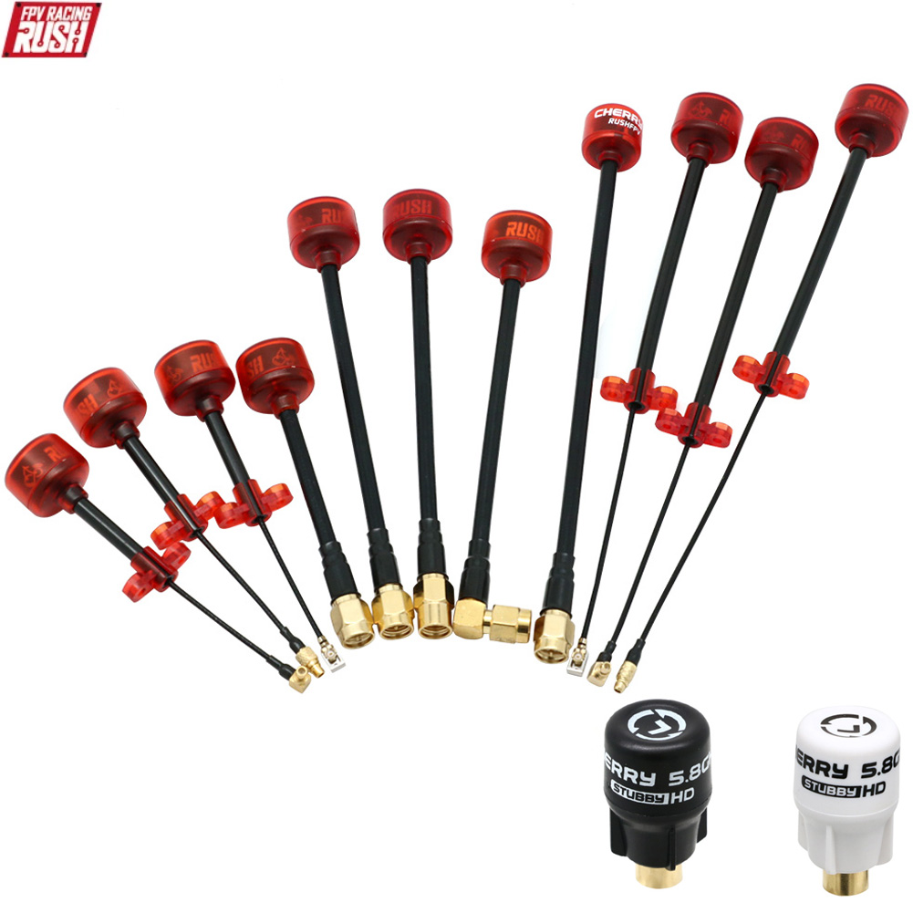Rush cereja fpv 5.8g antena lh - Fpv Drone Battery avaliação e preço