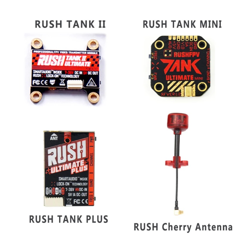 Transmissor de Vídeo RUSH TANK - Fpv Drone Frame avaliação e preço