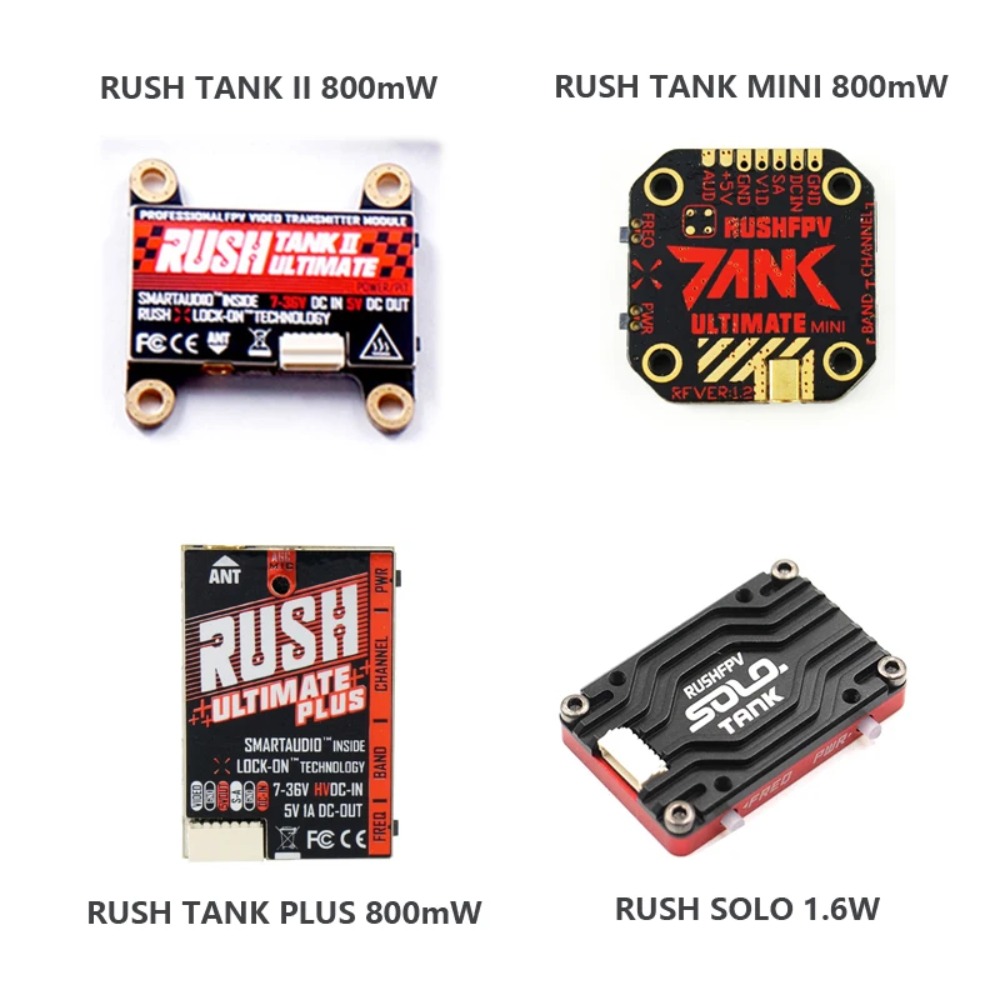Transmissor de Vídeo RUSH TANK - Fpv Drone Frame avaliação e preço