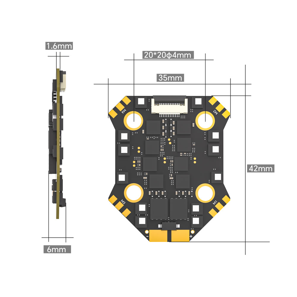 iFlight Borg F7 Mini Stack: Co - Fpv Drone Esc avaliação e preço