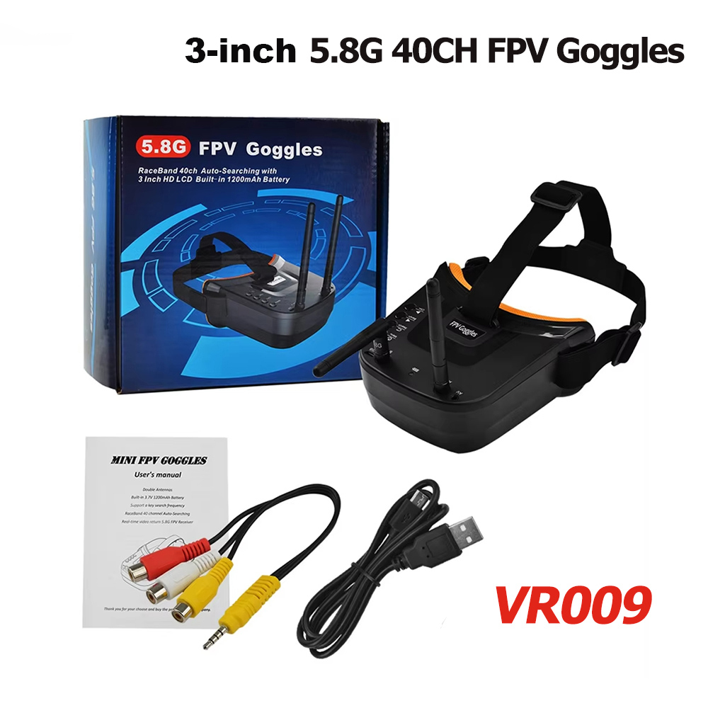 VR009 FPV Óculos de Vídeo 3 Po - Fpv Drone Goggles avaliação e preço