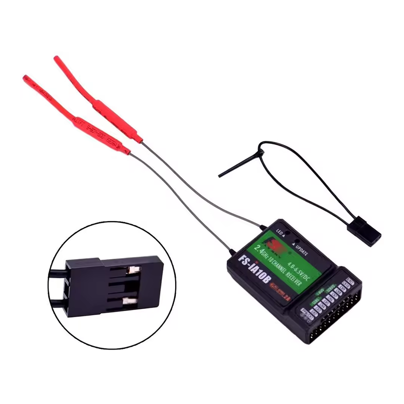 Receptor Flysky FS-iA10B 2.4G  - Fpv Drone Battery avaliação e preço
