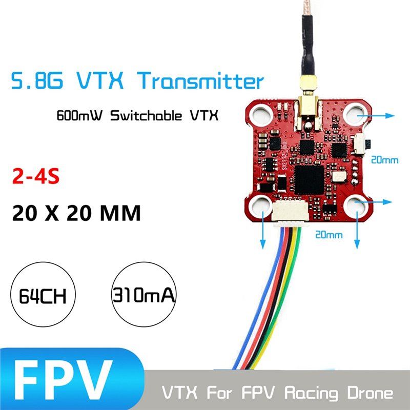 Módulo de Transmissão de Sinal - Fpv Drone Transmitter avaliação e preço
